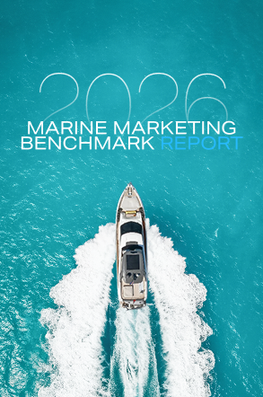 2026 Marine Marketing Benchmark Report cover